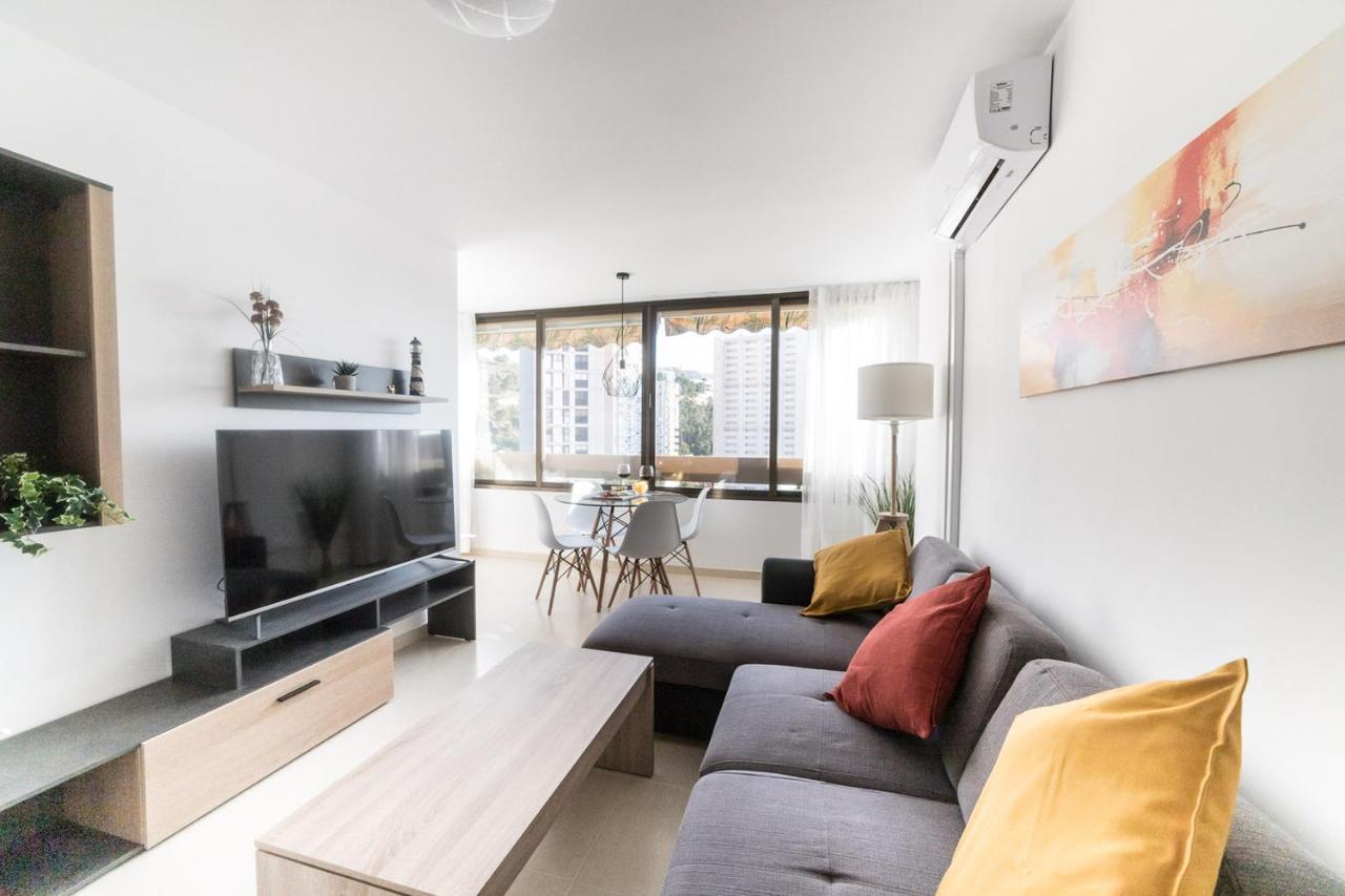 Moonkey - Luminoso Apartamento Girasoles Benidorm Luaran gambar